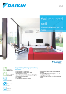 FTXJ-MW, FTXJ-MS, RXJ-M, RXJ-N_Product flyer_ECPEN19-041_English download